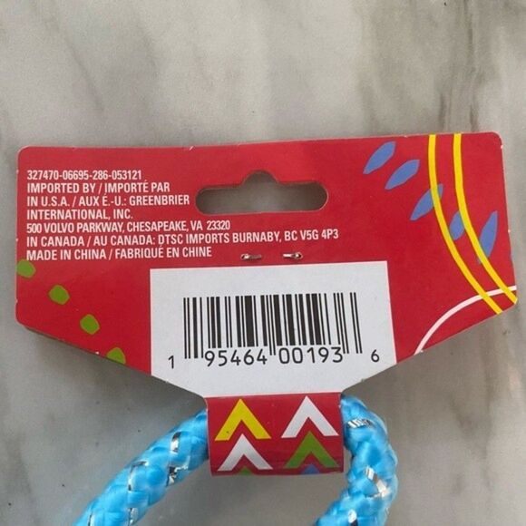 NEW 7ft Coil Blue Glittery Jump Rope - Picture 2 of 5